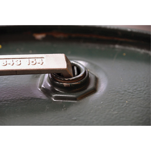 Drum Wrench, 3/4"/2" Opening, 9-1/2" Handle, Stainless Steel Equipment World
