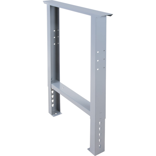 Industrial Duty Leg for Workbench, Steel, 24" D x 34" H, Single Equipment World