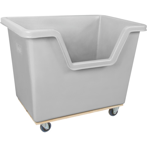Easy Access Box Truck, Polyethylene, 45-3/4" L x 31-1/4" W x 37-3/4" H, 22 cu. ft. Volume, 1000 lbs. Capacity Equipment World