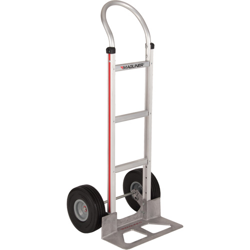 Knocked Down Hand Truck, Continuous Handle, Aluminum, 48" Height, 500 lbs. Capacity Equipment World
