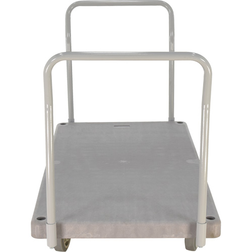 Heavy Duty Plastic Platform Truck, 60" L x 30" W, 3000 lbs. Cap., Polyurethane Wheels Equipment World