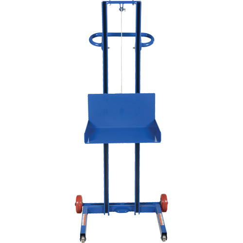 Low Profile Lite Load Lift, Hand Winch Operated, 400 lbs. Capacity, 55" Max Lift Equipment World
