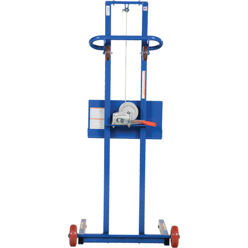Low Profile Lite Load Lift, Hand Winch Operated, 400 lbs. Capacity, 55" Max Lift Equipment World