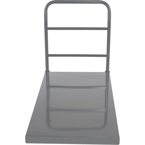 Platform Truck, 48" L x 24" W, 2000 lbs. Capacity, Rubber Casters Equipment World