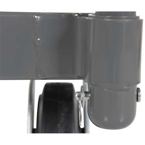 Platform Truck, 48" L x 24" W, 2000 lbs. Capacity, Rubber Casters Equipment World