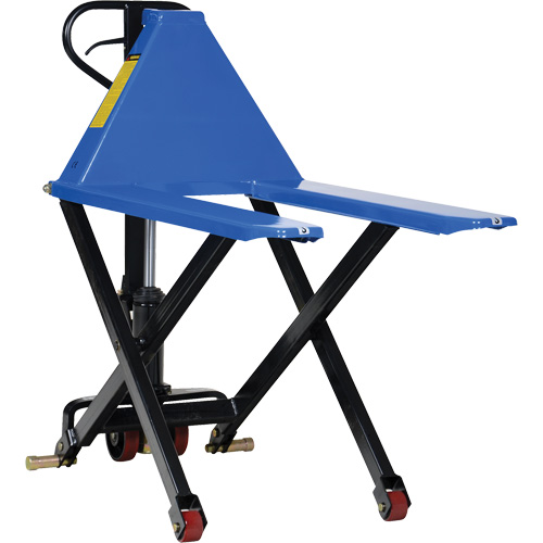 Hydraulic & Manual Skid Scissor Lift, 47" L x 27" W, Steel, 2200 lbs. Capacity Equipment World