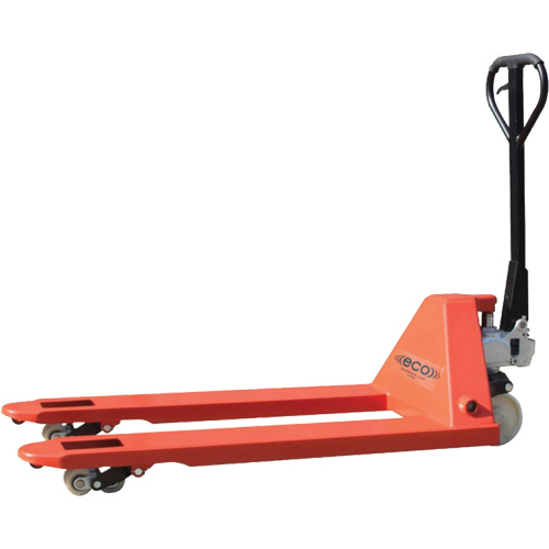Transpalette de s&eacute;rie lourde Eco, Acier, 45" lo x 21,6" la, Capacit&eacute; 11000 lb Equipment World