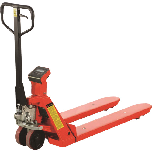 Eco Weigh-Scale Pallet Truck, 48" L x 27" W, 4400 lbs. Cap. Equipment World