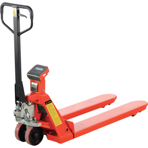 Eco Weigh-Scale Pallet Truck with Thermal Printer, 45" L x 22.5" W, 4400 lbs. Cap. Equipment World