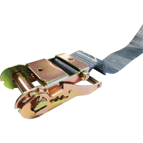 Ratchet Strap, E-Track System, 2" W x 16' L, 1333 lbs. (605 kg) Working Load Limit Equipment World