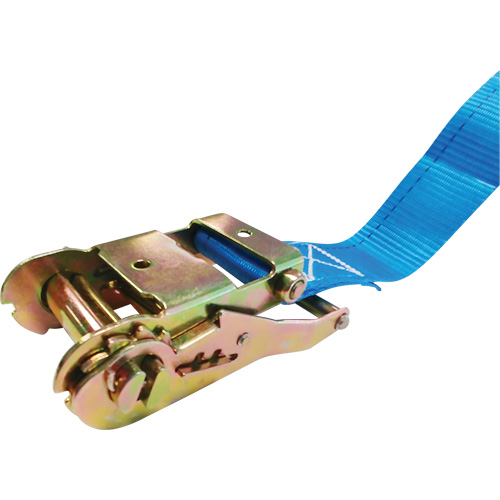 Ratchet Strap, E-Track System, 2" W x 20' L, 1333 lbs. (605 kg) Working Load Limit Equipment World