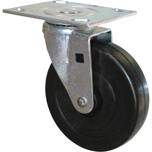 Platform Truck Rubber Swivel Caster Equipment World