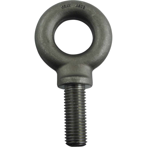 Alloy Steel Eye Bolt, 1-13/16"/3-9/16" Dia., 2-1/2" L, 11600 lbs. (5.8 tons)/11600 lbs. Capacity Equipment World