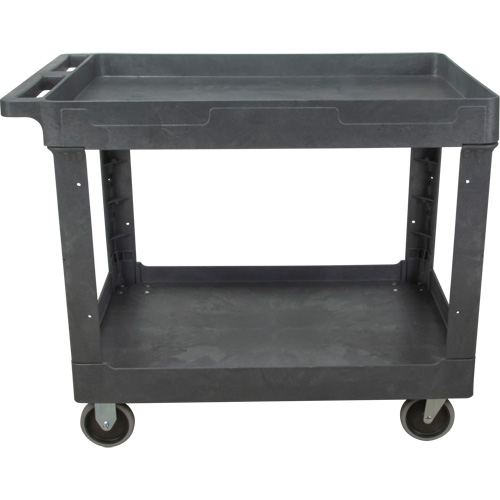 Utility Service Cart, 2 Tiers, 24-5/8" x 32-1/2" x 40", 550 lbs. Capacity Equipment World