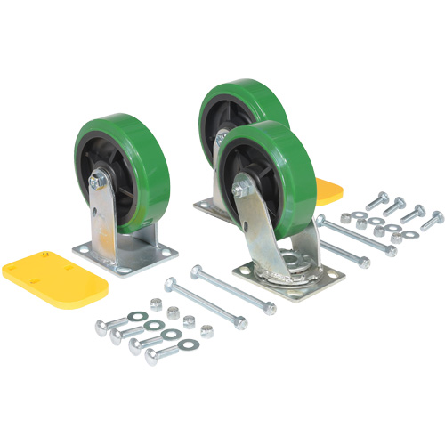 H Series Self-Dumping Hopper Caster Kit Equipment World