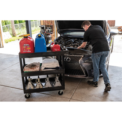 Tub Cart, 3 Tiers, 35-1/4" x 37-1/4" x 18", 375 lbs. Capacity Equipment World