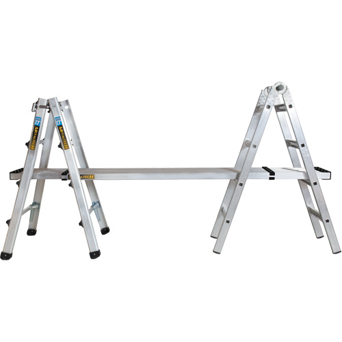 Telescoping Multi-Position Ladder, Aluminum, 300 lbs., CSA Grade 1A Equipment World