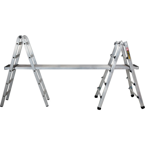 Telescoping Multi-Position Ladder, Aluminum, 300 lbs., CSA Grade 1A Equipment World