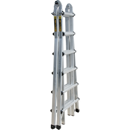 Telescoping Multi-Position Ladder, Aluminum, 300 lbs. Equipment World