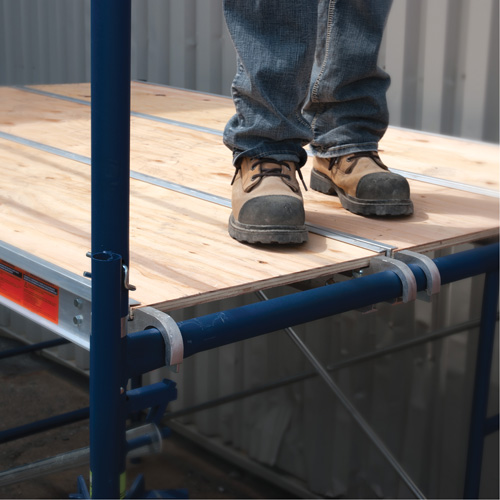 Complete Scaffold Tower with Casters, 66-2/10" D x 177-1/2" H Equipment World