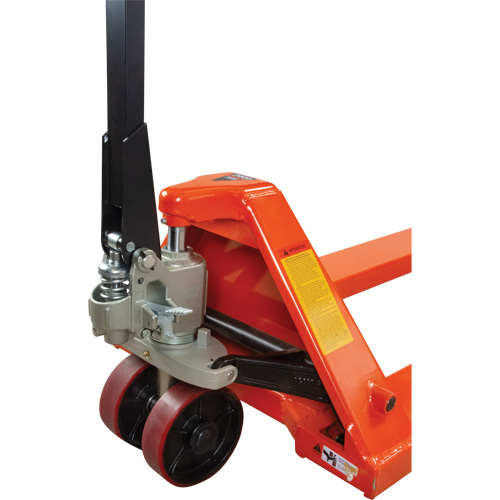8' Long Fork Hydraulic Pallet Trucks, 96" L x 27" W, 4400 lbs. Capacity Equipment World