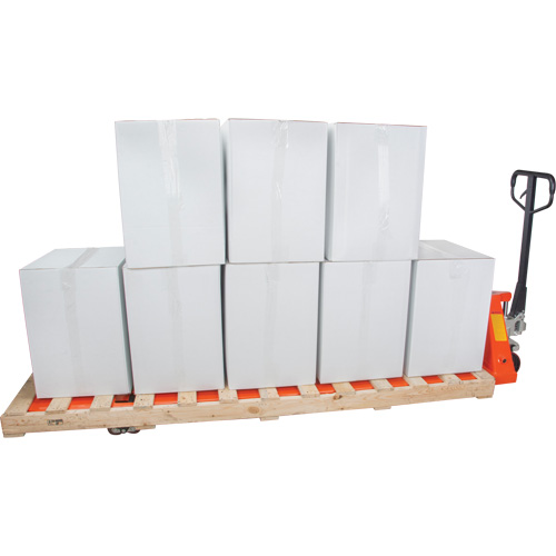 8' Long Fork Hydraulic Pallet Trucks, 96" L x 27" W, 4400 lbs. Capacity Equipment World