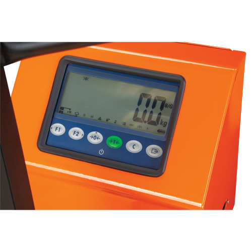 Transpalette &agrave; balance num&eacute;rique, 44,5" lo x 27,75" la, Capacit&eacute; de 4400 lb Equipment World