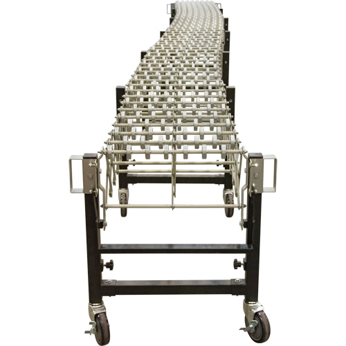 Expandable Conveyor, 18" W x 12' L, 200 lbs. per lin. ft. Capacity Equipment World