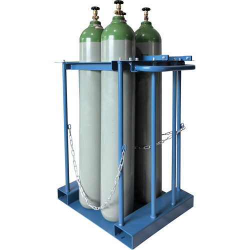 Support de rangement pour 4 cylindres pour chariot &eacute;l&eacute;vateur Equipment World