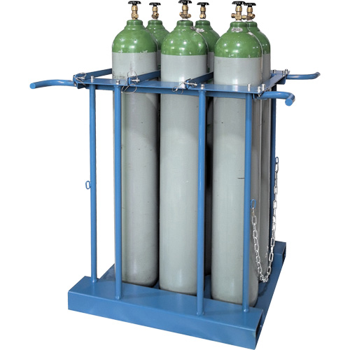 6-Cylinder Forklift Cylinder Storage Caddy Equipment World