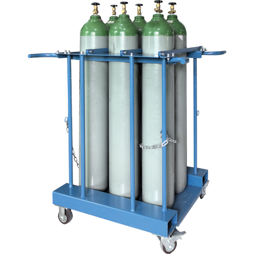 6-Cylinder Forklift Cylinder Storage Caddy Equipment World