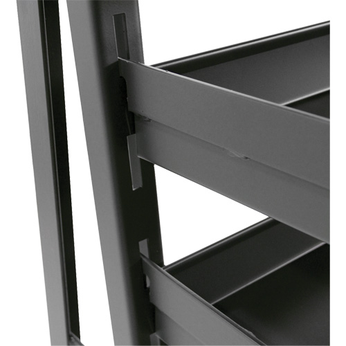 Chariot &agrave; cadre en A robuste &agrave; un c&ocirc;t&eacute; avec 6 plateaux, 38" x 25" x 63", Capacit&eacute; 2500 lb Equipment World