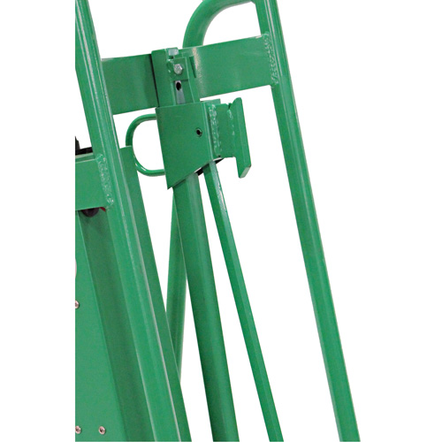 Powered Drum Hand Truck with Pneumatic Wheels Equipment World