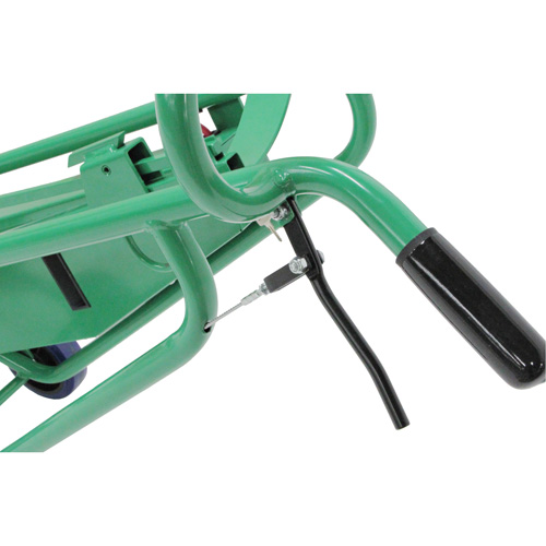 Powered Drum Hand Truck with Pneumatic Wheels Equipment World