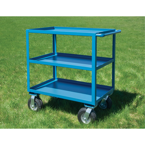  Chariot &agrave; tablettes pour l'ext&eacute;rieur, 3 Tiers, 24" la x 39" h x 39" p, Capacit&eacute; 1200 lb Equipment World