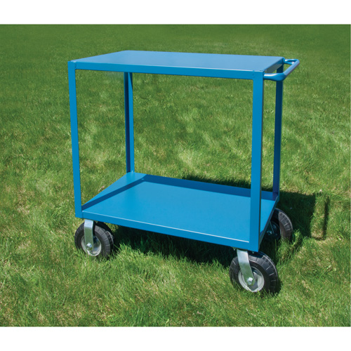  Chariot &agrave; tablettes pour l'ext&eacute;rieur, 2 Tiers, 18" la x 39" h x 33" p, Capacit&eacute; 1200 lb Equipment World