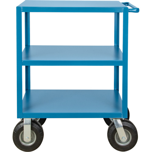 Outdoor Shelf Cart, 3 Tiers, 24" W x 39" H x 39" D, 1200 lbs. Capacity Equipment World