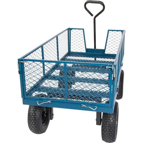Wagon with Drop Sides, 24" W x 48" L, 800 lbs. Capacity Equipment World