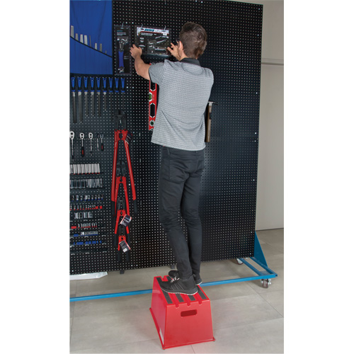 Escabeau industriel, 20-7/8" x 12-3/16" x Hauteur 12" Equipment World