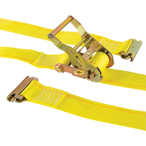 Logistic Strap, Ratchet, 2" W x 12' L, 1000 lbs. (454 kg) WLL Equipment World