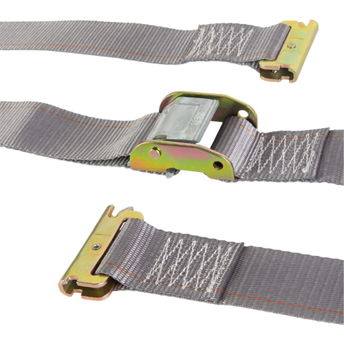 Heavy-Duty Utility Strap, Cam Buckle, 2" W x 16' L, 835 lbs. (379 kg) WLL Equipment World