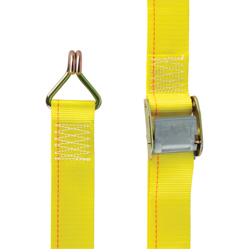 Tendeur d'arrimage &agrave; cliquet, Boucle &agrave; came, 2" la x 12' lo, Charge d'utilisation 500 lb (227 kg) Equipment World