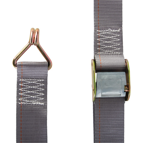 Ratchet Strap, Cam Buckle, 2" W x 16' L, 500 lbs. (227 kg) WLL Equipment World