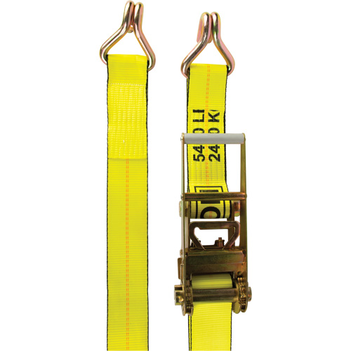 Winch Strap, J-Hook, 30' W x 3" L, 5400 lbs. (2449 kg) Working Load Limit Equipment World