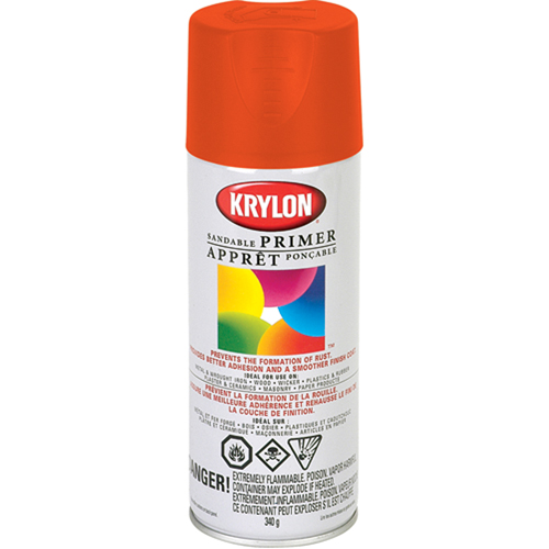Fluorescent Spray Paint, Fluorescent Red/Orange, 11 oz., Aerosol Can Equipment World
