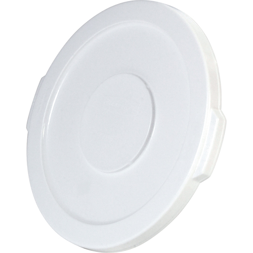 Round Brute&reg; Tops, Flat Lid, Plastic/Polyethylene, Fits Container Size: 15-5/8" Dia. Equipment World