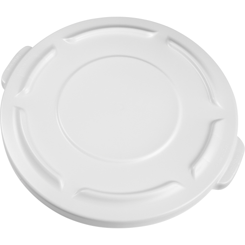 Round Brute&reg; Tops, Flat Lid, Plastic/Polyethylene, Fits Container Size: 19-7/8" Dia. Equipment World