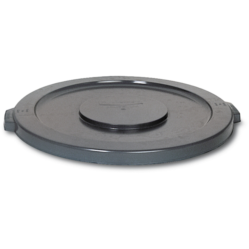 Round Brute&reg; Tops, Flat Lid, Plastic/Polyethylene, Fits Container Size: 19-7/8" Dia. Equipment World