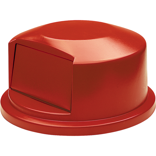 Round Brute&reg; Tops, Dome Lid, Plastic/Polyethylene, Fits Container Size: 24" Dia. Equipment World