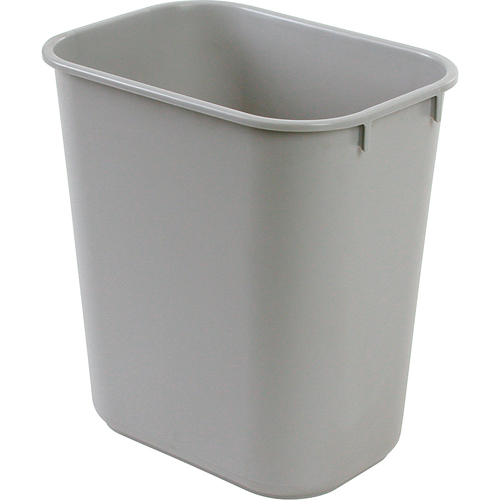 Soft Wastebasket, 14 Quarts, Plastic Equipment World